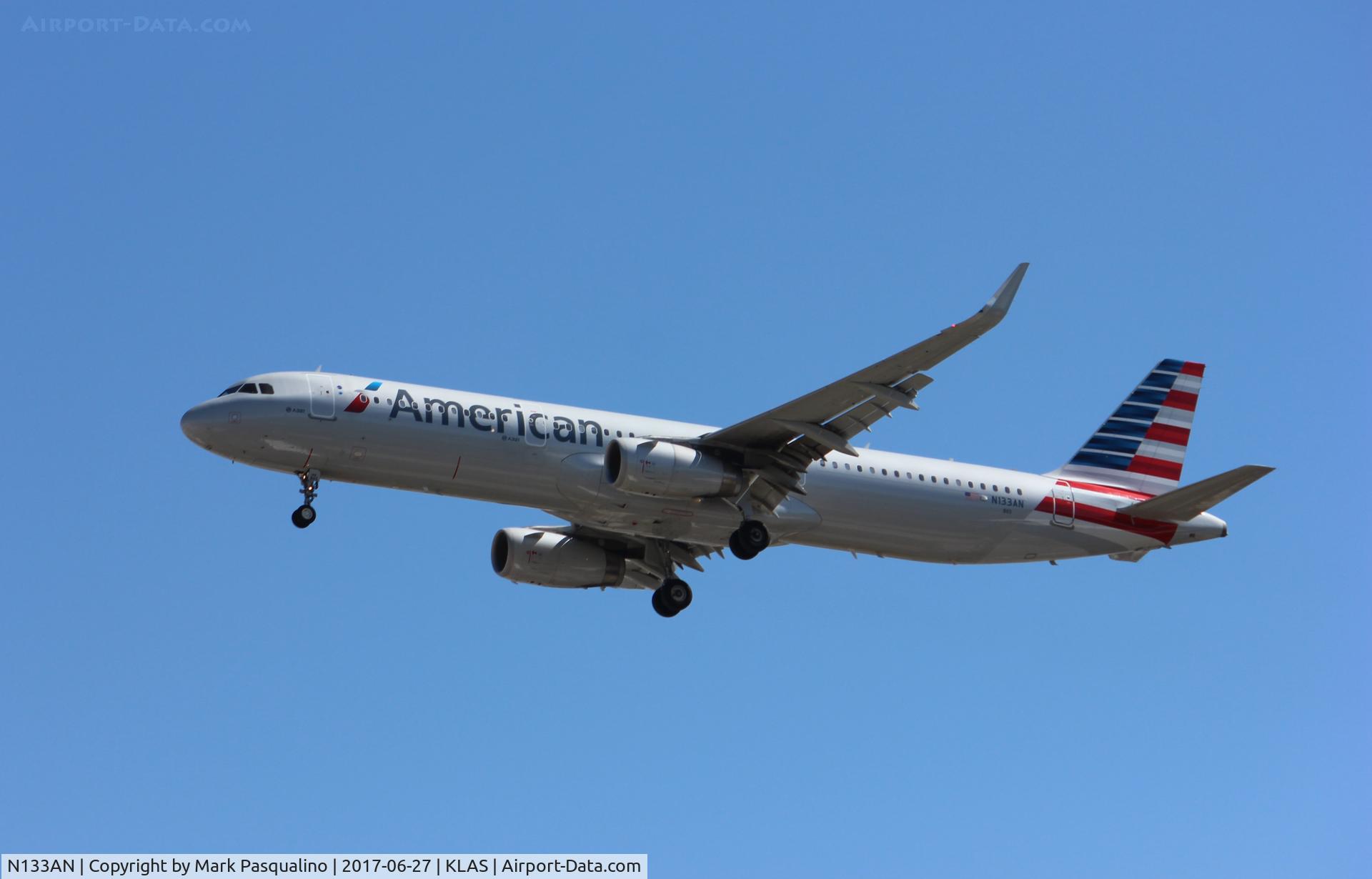 N133AN, 2015 Airbus A321-200 C/N 6482, Airbus A321