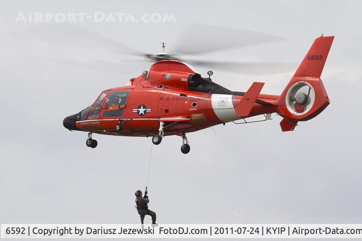 6592, 1985 Aerospatiale MH-65C Dolphin C/N 6293, MH-65C Dolphin 6592 from CGAS Detroit, NJ