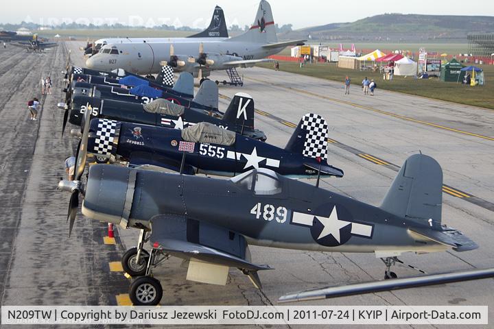 N209TW, Goodyear FG-1D Corsair C/N 3750, Goodyear FG-1D Corsair CN 92489 NX209TW