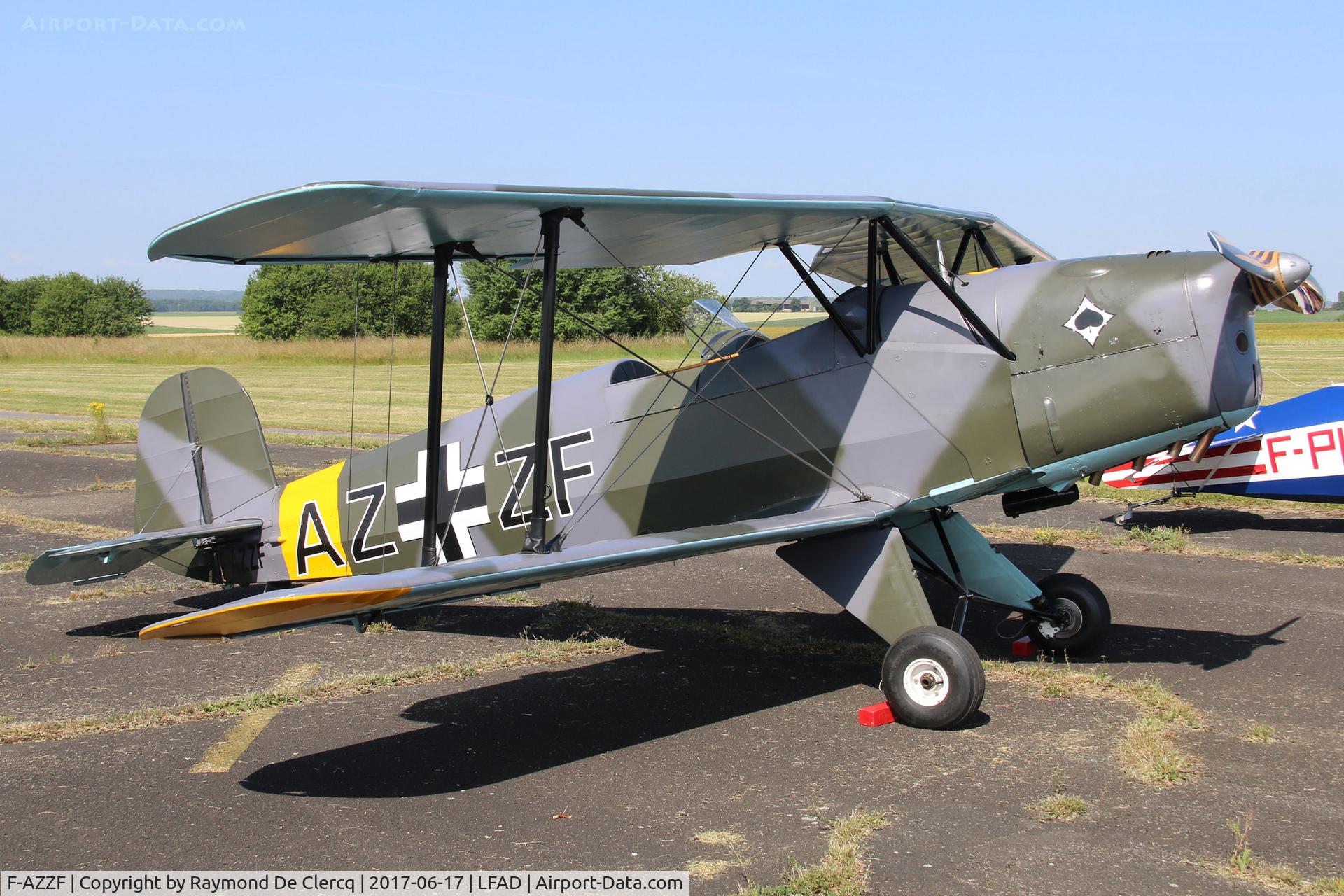 F-AZZF, CASA 1-131E Jungmann C/N 2128, Compiègne Aero Classic.