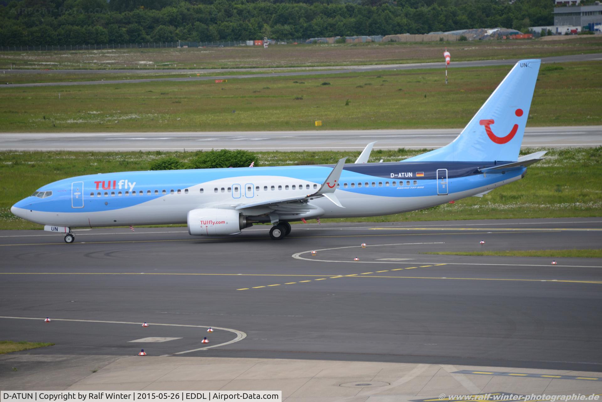 D-ATUN, 2015 Boeing 737-8K5 C/N 41660, Boeing 737-8K5(W) - X3 TUI TUIfly - 41660 - D-ATUN - 26.05.2015 - DUS