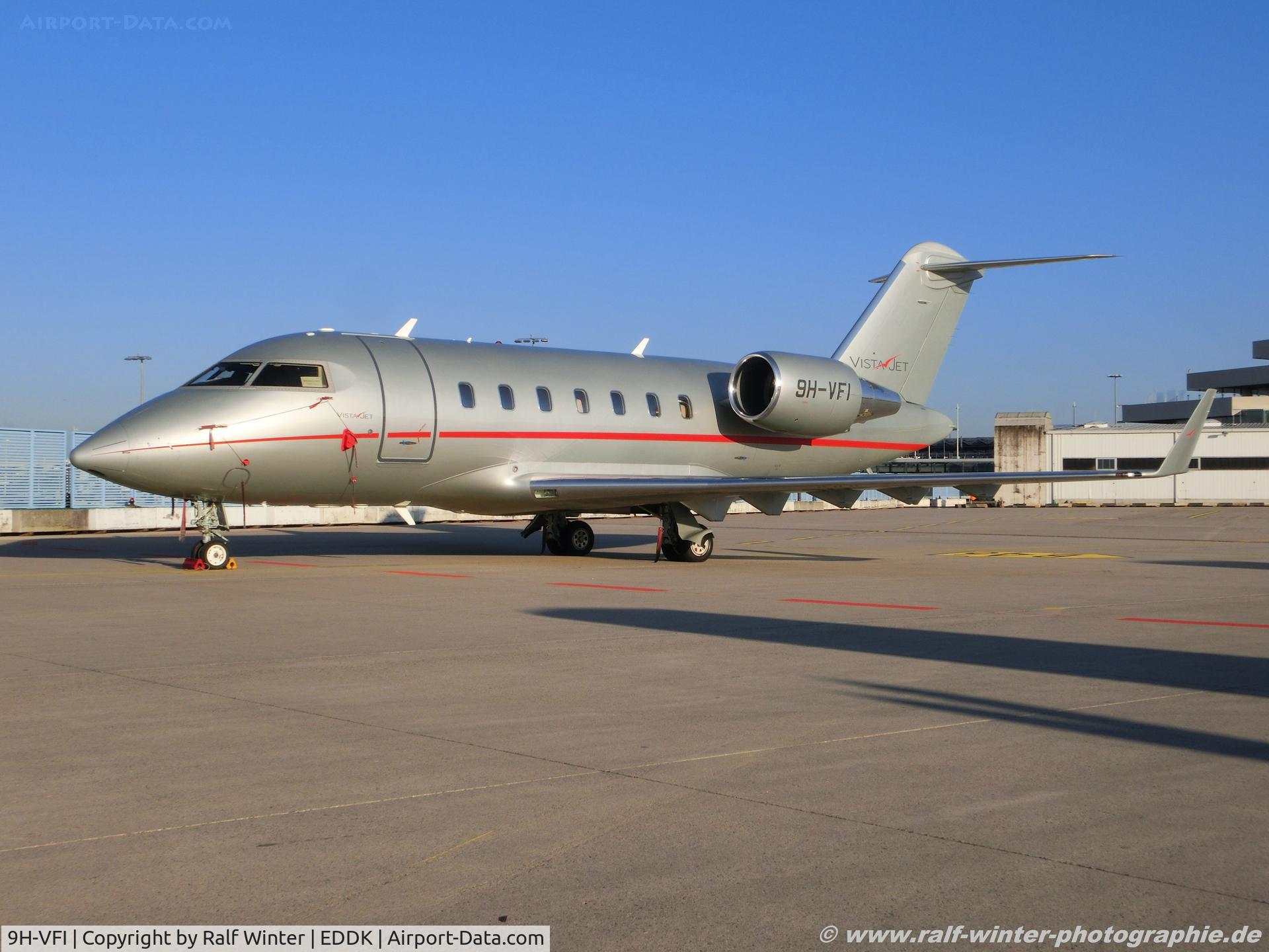 9H-VFI, 2015 Bombardier Challenger 605 (CL-600-2B16) C/N 5984, Bombardier Cl-600-2B16 Challenger 605 - VJT VistaJet - 5984 - 9H-VFI - CGN