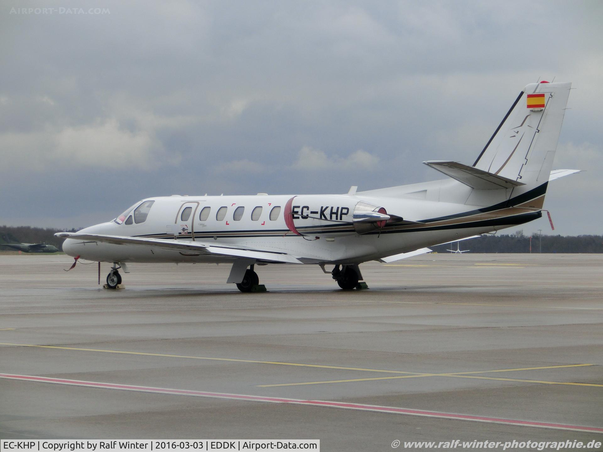 EC-KHP, 2001 Cessna 550B Citation Bravo C/N 550-0955, Cessna 550 Citation Bravo - BEY Bestfly - 550-0955 - EC-KHP - 03.03.2016 - CGN