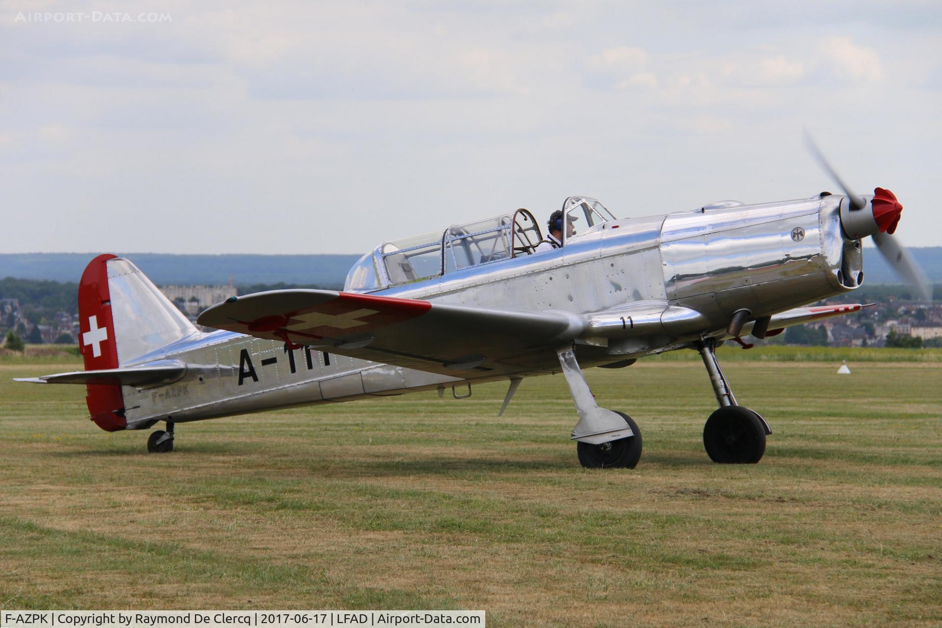 F-AZPK, Pilatus P2-05 C/N 31, Compiègne Aero Classic.