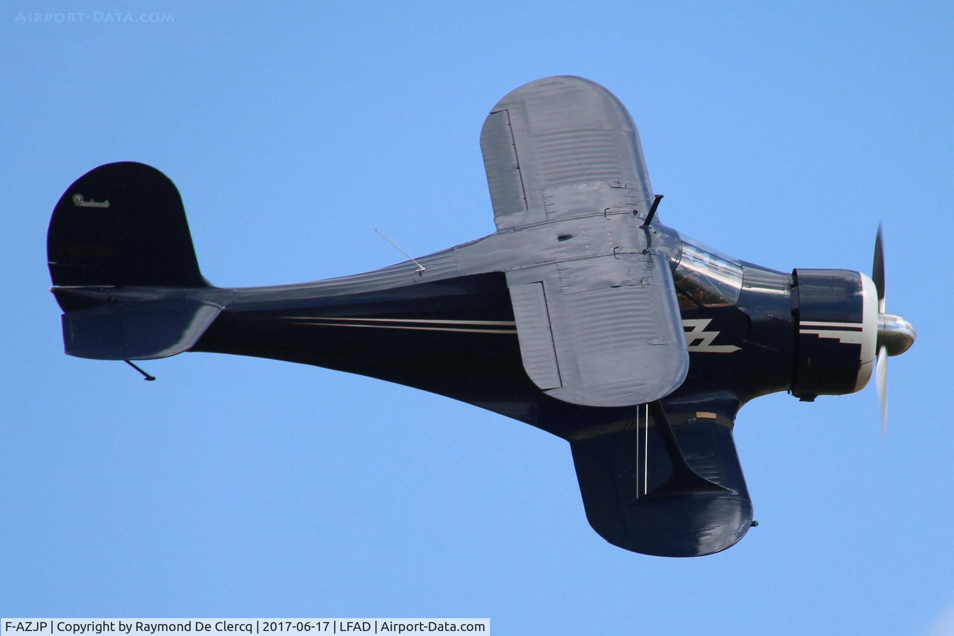 F-AZJP, 1944 Beech D17S Staggerwing C/N 6738, Compiègne Aero Classic.