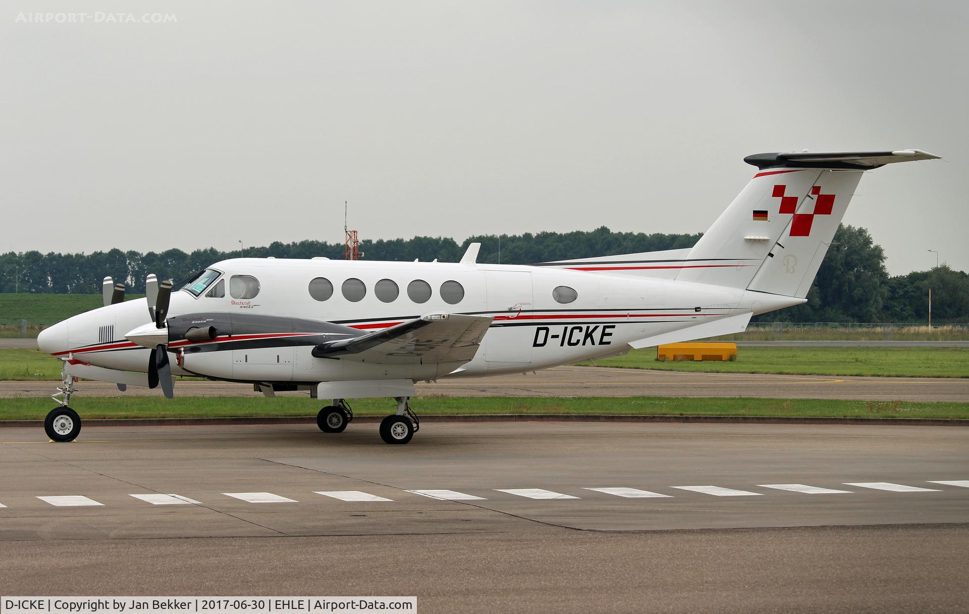 D-ICKE, 2009 Hawker Beechcraft B200GT King Air C/N BY-96, Lelystad Airport