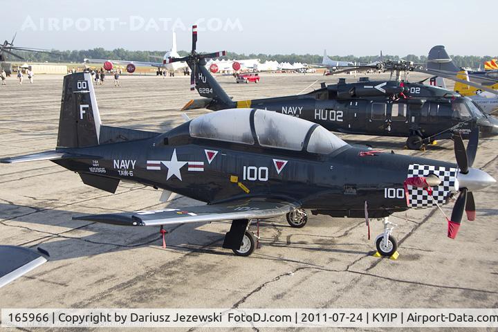 165966, Raytheon T-6A Texan II C/N PT-109, North American P-51D Mustang Man O' War CN 44-72739, N44727