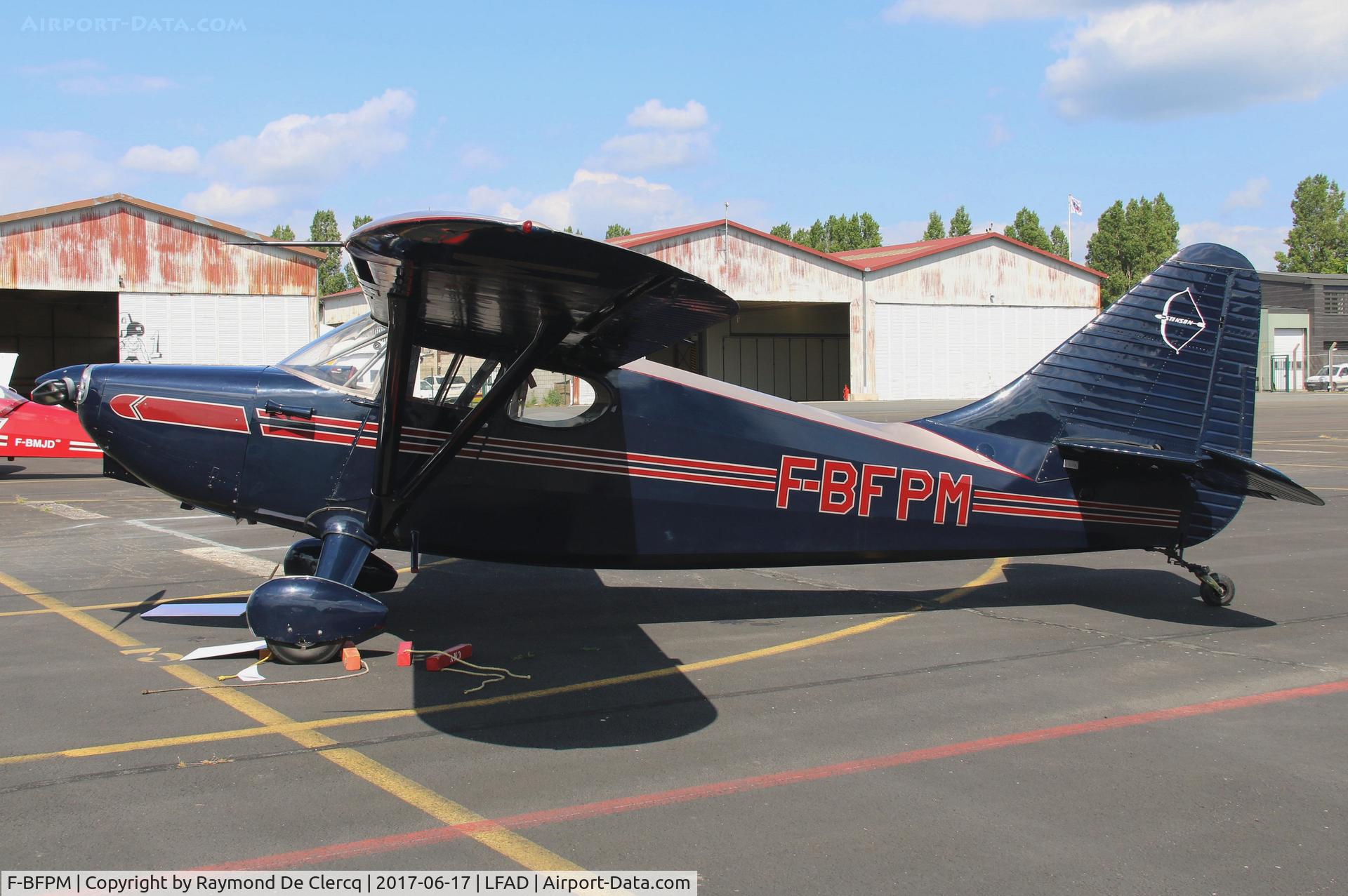 F-BFPM, 1949 Stinson 108-3 Voyager C/N 108-5080, At Compiègne.