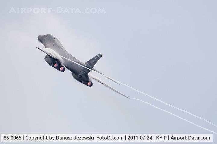 85-0065, 1985 Rockwell B-1B Lancer C/N 25, B-1B Lancer 85-0065 DY from 9th BS Bats 7th BW Dyess AFB, TX