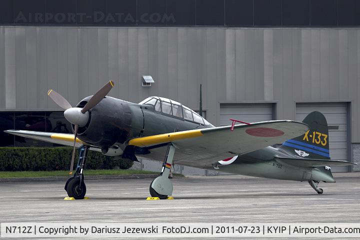 N712Z, 1942 Mitsubishi A6M3 Reisen (Zero) C/N 3869, Mitsubishi A6M3 Zero CN 3869, NX712Z