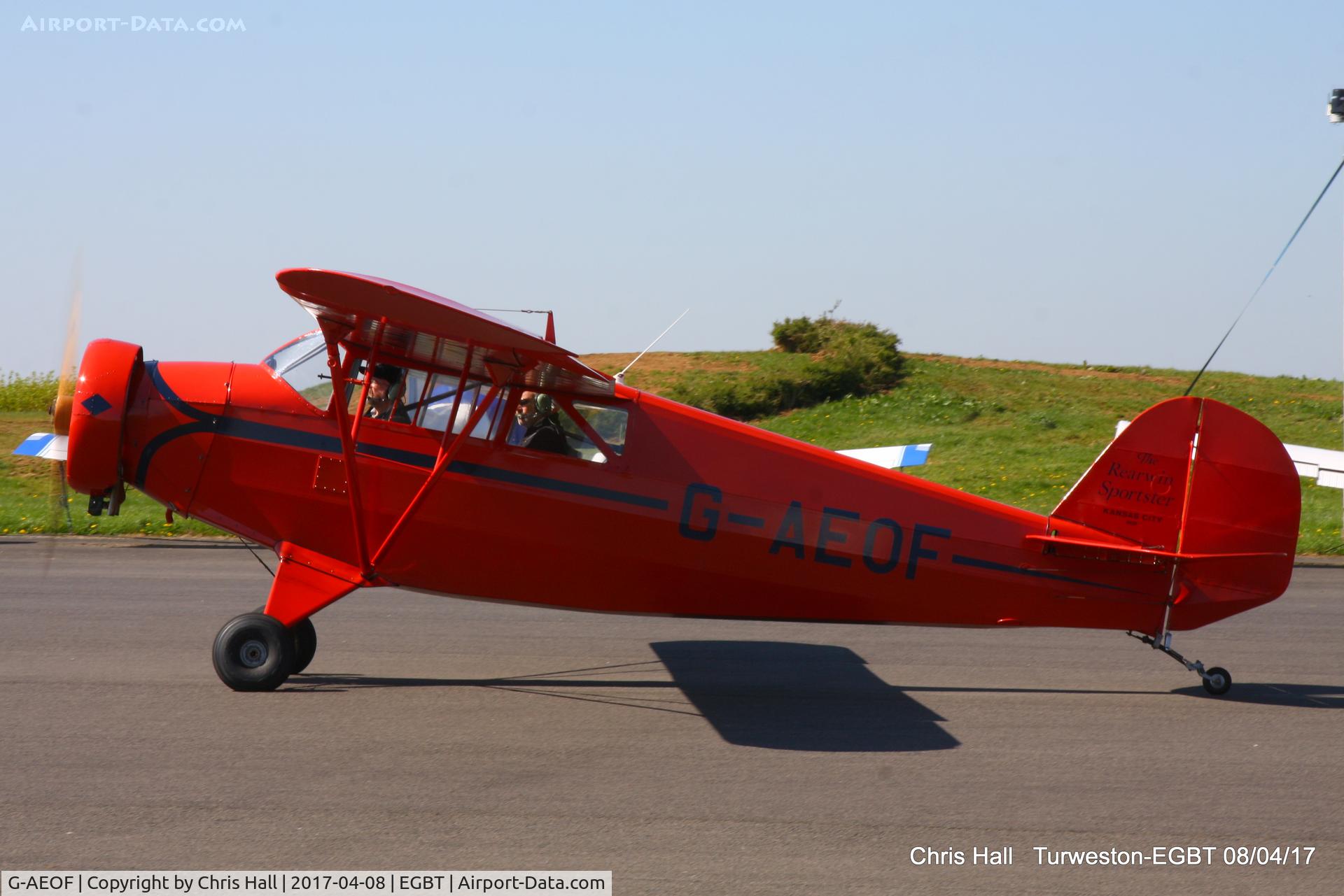 G-AEOF, 1936 Rearwin 8500 Sportster C/N 462, at The Beagle Pup 50th anniversary celebration fly in