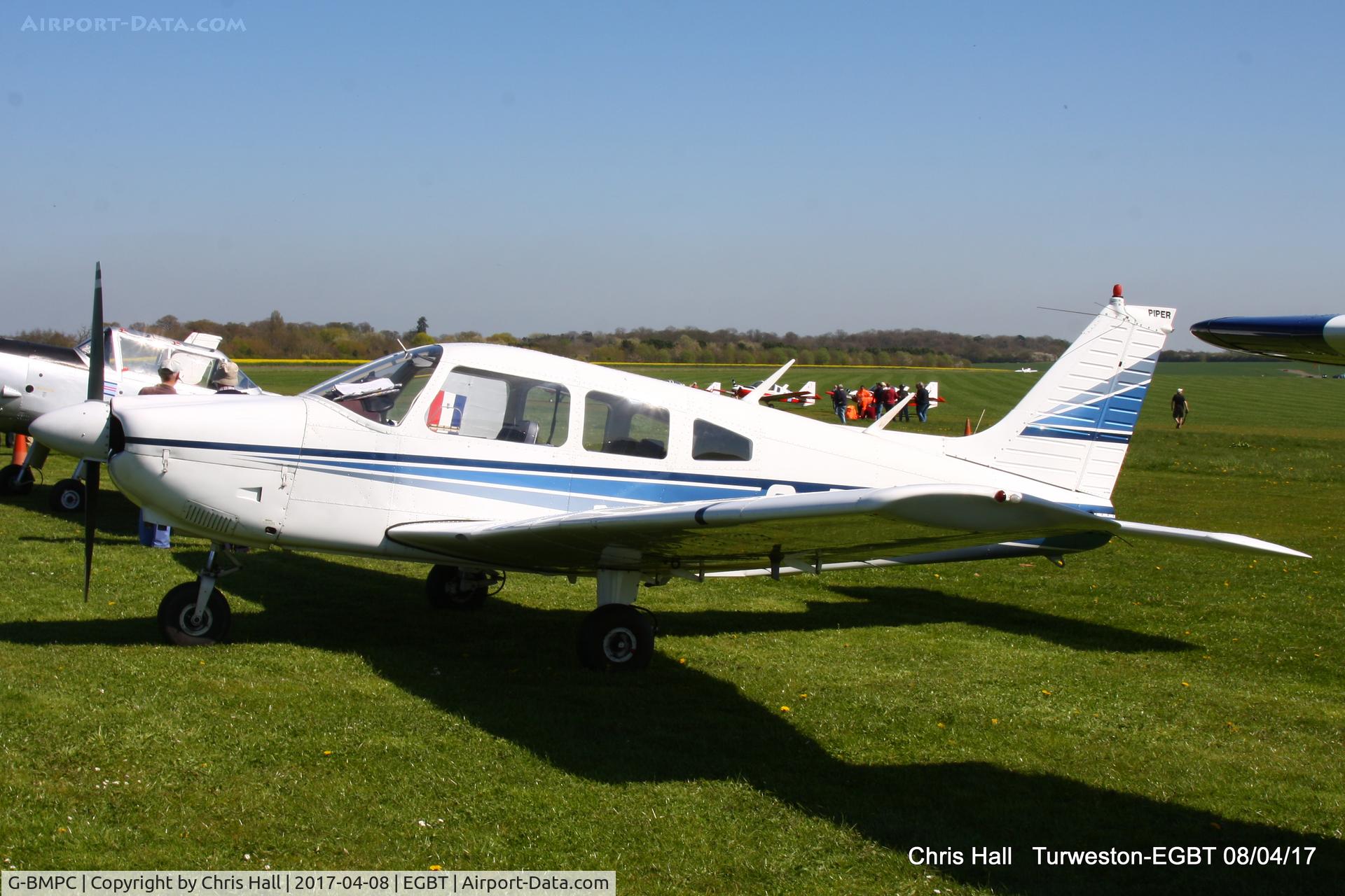 G-BMPC, 1977 Piper PA-28-181 Cherokee Archer II C/N 28-7790436, at The Beagle Pup 50th anniversary celebration fly in