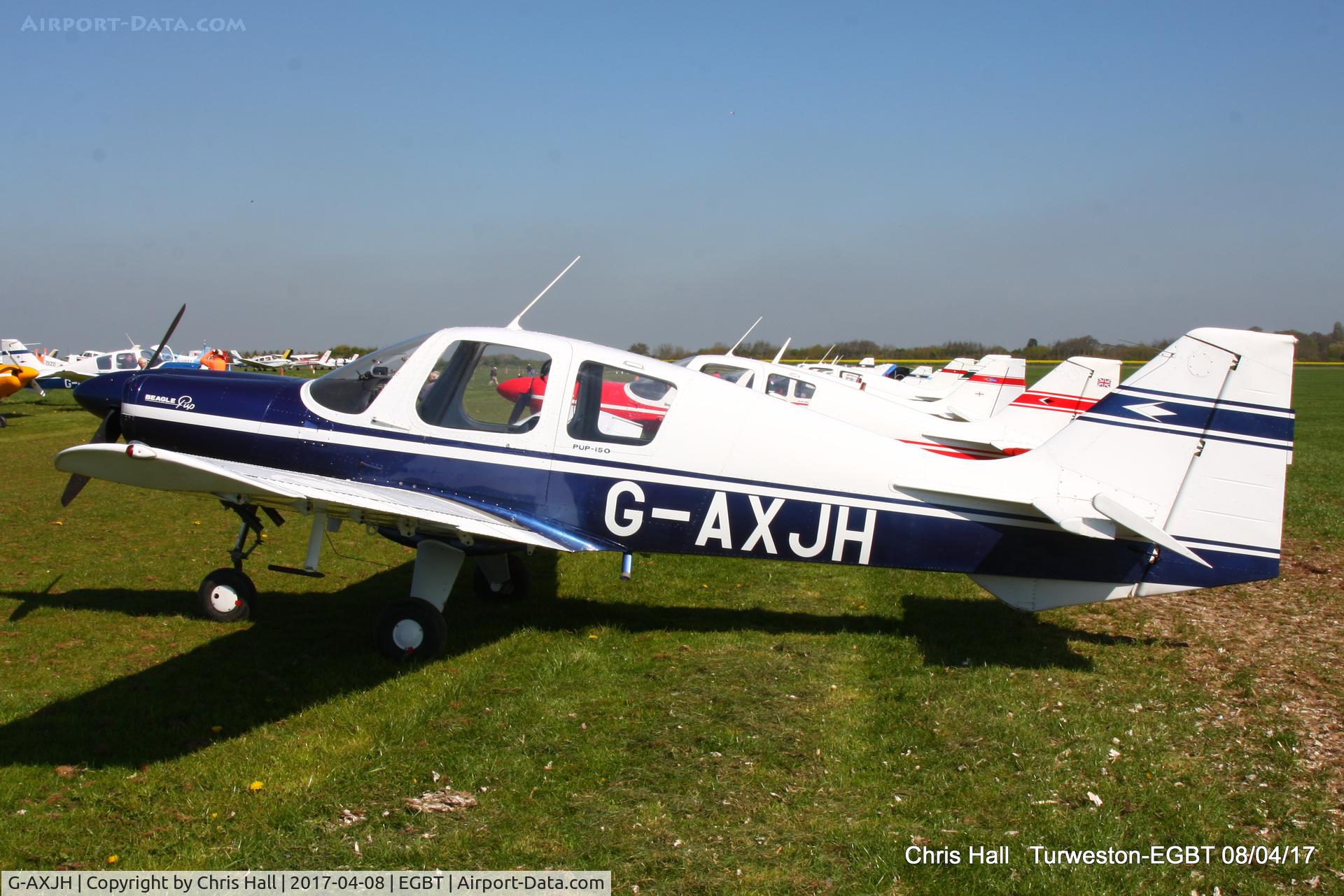 G-AXJH, 1969 Beagle B-121 Pup Series 2 (Pup 150) C/N B121-089, at The Beagle Pup 50th anniversary celebration fly in
