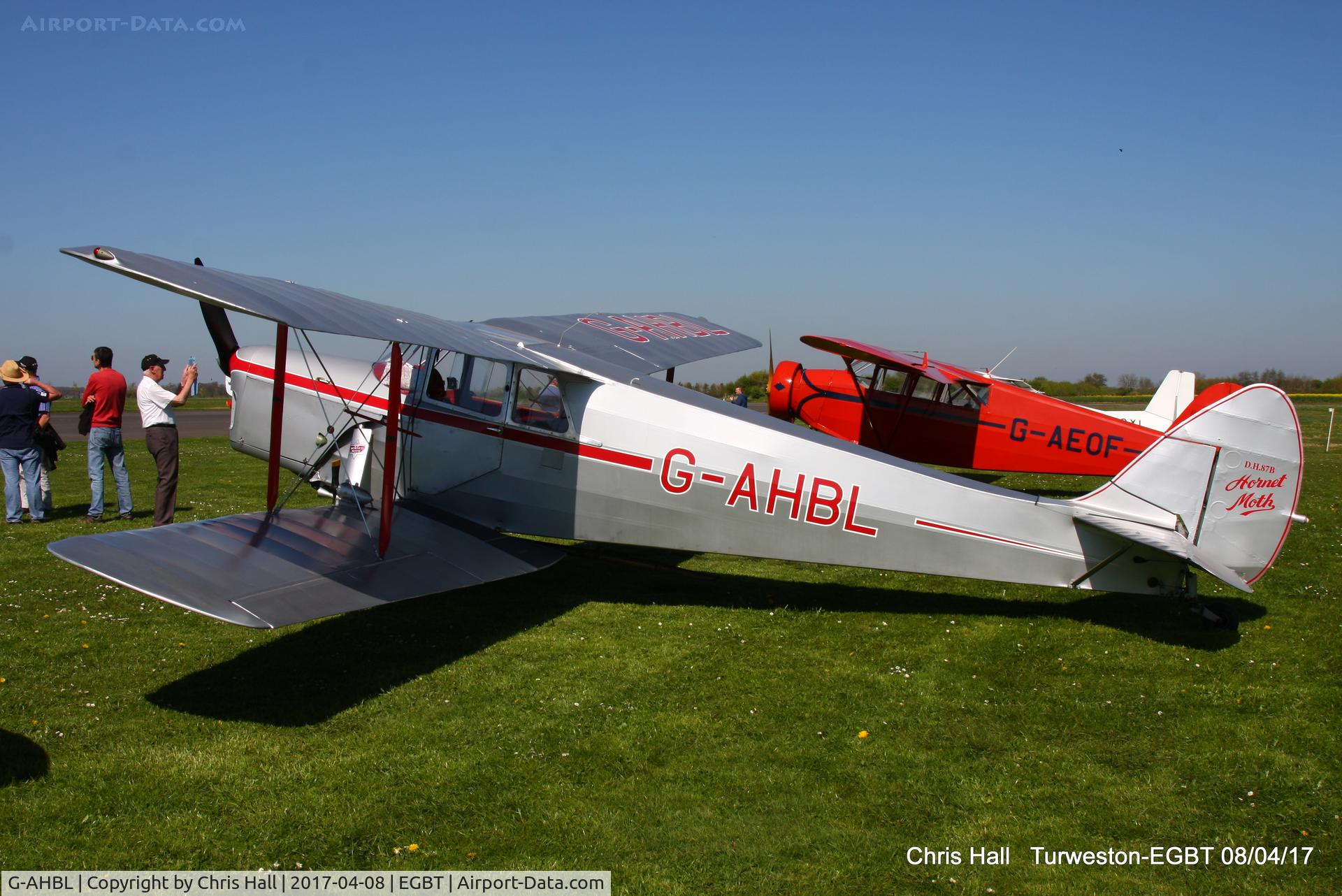 G-AHBL, 1936 De Havilland DH.87B Hornet Moth C/N 8135, at The Beagle Pup 50th anniversary celebration fly in