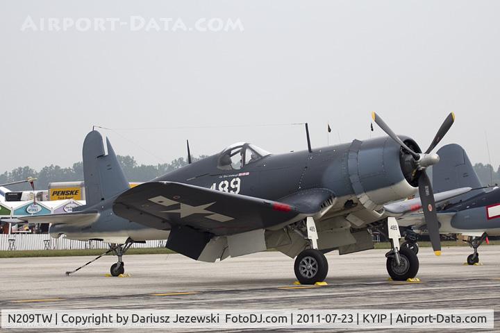 N209TW, Goodyear FG-1D Corsair C/N 3750, Goodyear FG-1D Corsair CN 92489 NX209TW