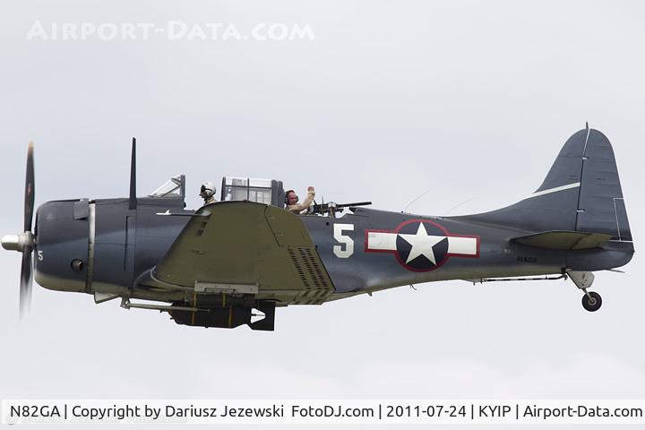 N82GA, Douglas SBD-5 Dauntless C/N 54532, Douglas SBD-5 Dauntless CN 54532, NL82GA