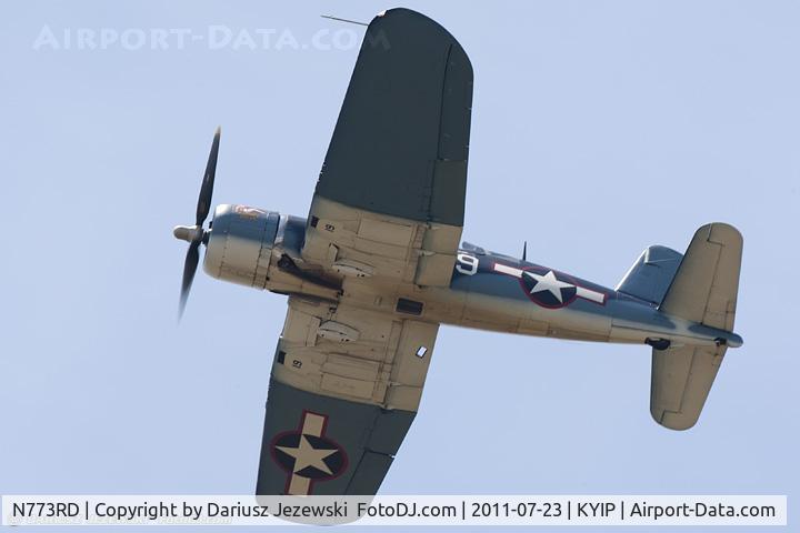 N773RD, 1944 Goodyear FG-1D Corsair C/N 3694, Goodyear FG-1D Corsair Marine's Dream, NX773RD