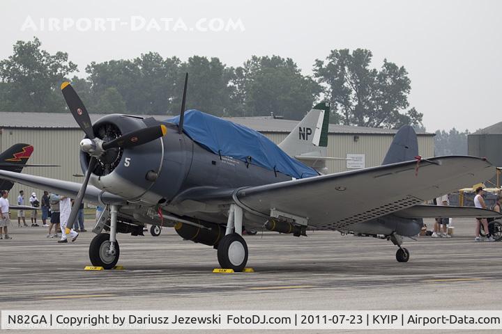 N82GA, Douglas SBD-5 Dauntless C/N 54532, Douglas SBD-5 Dauntless CN 54532, NL82GA
