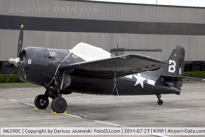 N6290C, 1945 General Motors (Grumman) FM-2 Wildcat C/N 5804, Grumman FM-2 Wildcat Mah Baby CN 5804, N6290C