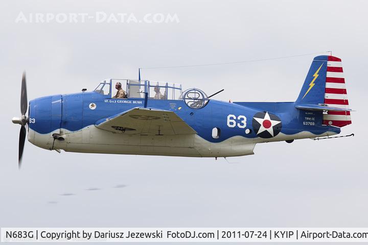 N683G, 1943 Grumman TBM-3E Avenger C/N 53768, Grumman TBM-3E Avenger CN 53768 - Tom Buck, N683G
