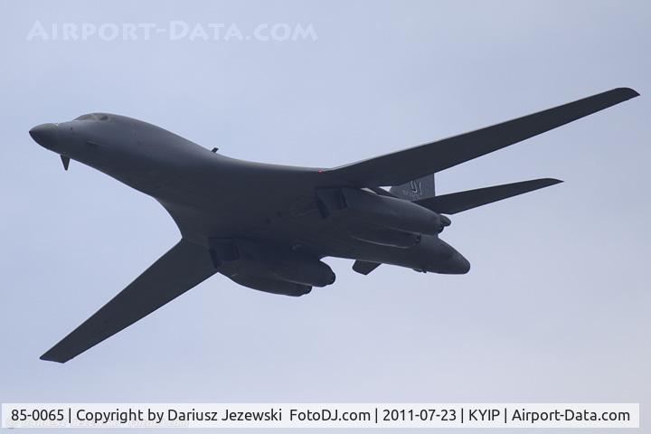 85-0065, 1985 Rockwell B-1B Lancer C/N 25, B-1B Lancer 85-0065 DY from 9th BS Bats 7th BW Dyess AFB, TX