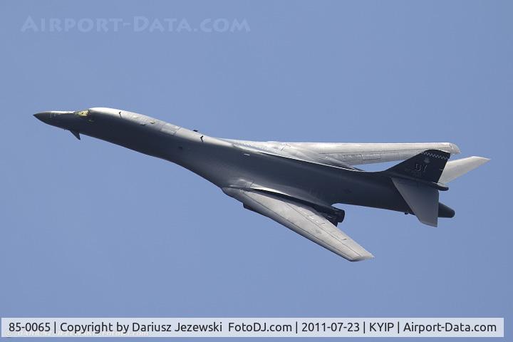 85-0065, 1985 Rockwell B-1B Lancer C/N 25, B-1B Lancer 85-0065 DY from 9th BS Bats 7th BW Dyess AFB, TX