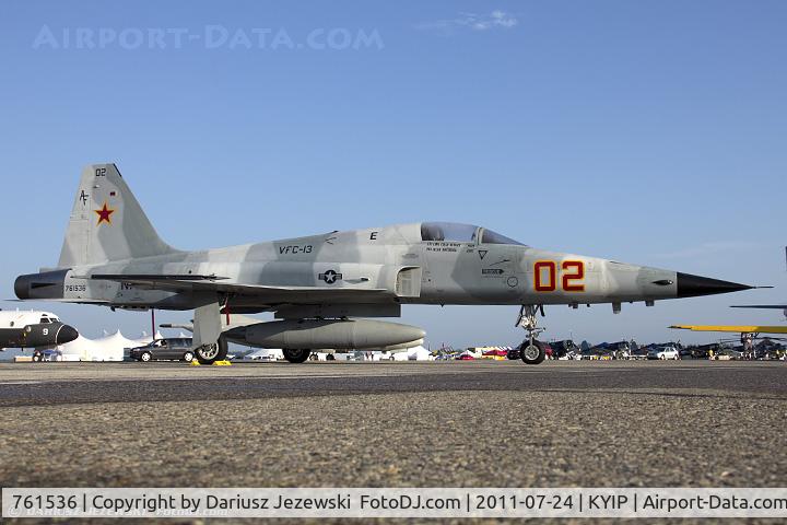 761536, Northrop F-5N Tiger II C/N L.1011, F-5N Tiger II 761536 AF-02 from VFC-13 Fighting Saints NAS Fallon, NV