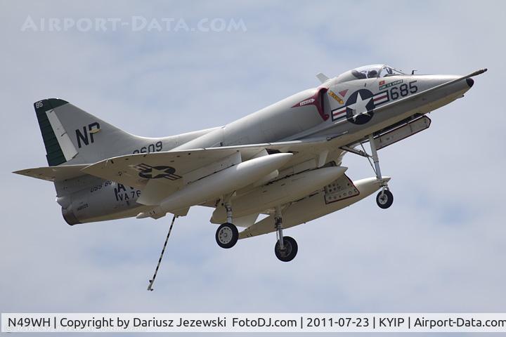 N49WH, 1959 Douglas A-4B Skyhawk C/N 11366, Douglas A-4B Skyhawk CN 11366, N49WH