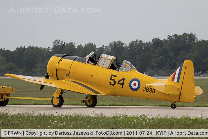 C-FRWN, 1942 Noorduyn AT-16 Harvard II C/N 81-4097, Noorduyn AT-16 Harvard II CN 81-4097, C-FRWN