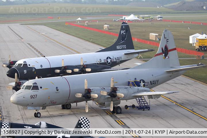 158927, Lockheed P-3C-145-LO Orion C/N 285A-5599, P-3C Orion 158927 LF-927 from VP-10 Red Lancers NAS Jacksonville, FL