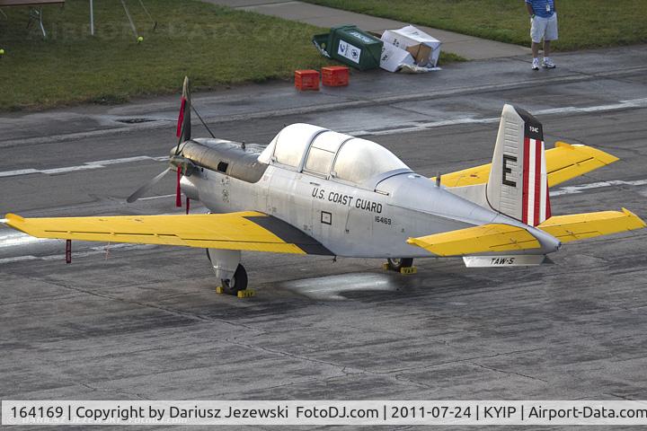 164169, Beech T-34C Turbo Mentor C/N GL-349, T-34C Turbo Mentor 164169 E CoNA from TAW-5 NAS Whiting Field, FL