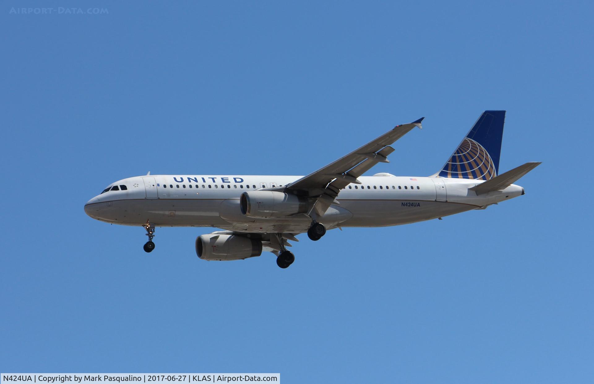 N424UA, 1995 Airbus A320-232 C/N 506, Airbus A320