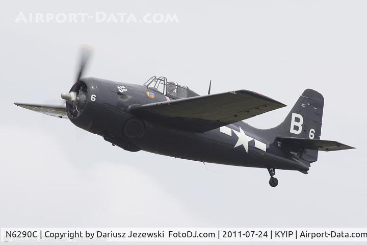 N6290C, 1945 General Motors (Grumman) FM-2 Wildcat C/N 5804, Grumman FM-2 Wildcat Mah Baby CN 5804, N6290C