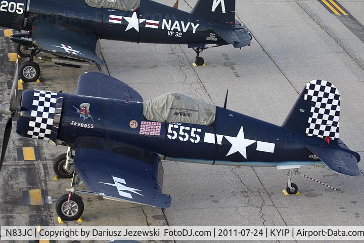 N83JC, 1943 Goodyear FG-1D Corsair C/N 67089, Goodyear FG-1D Corsair Skyboss CN 67089, NX83JC