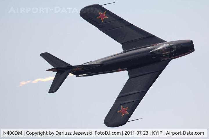 N406DM, 1957 Mikoyan-Gurevich MiG-17T C/N 0613, MiG-17T CN 0613 - Will Ward, N406DM