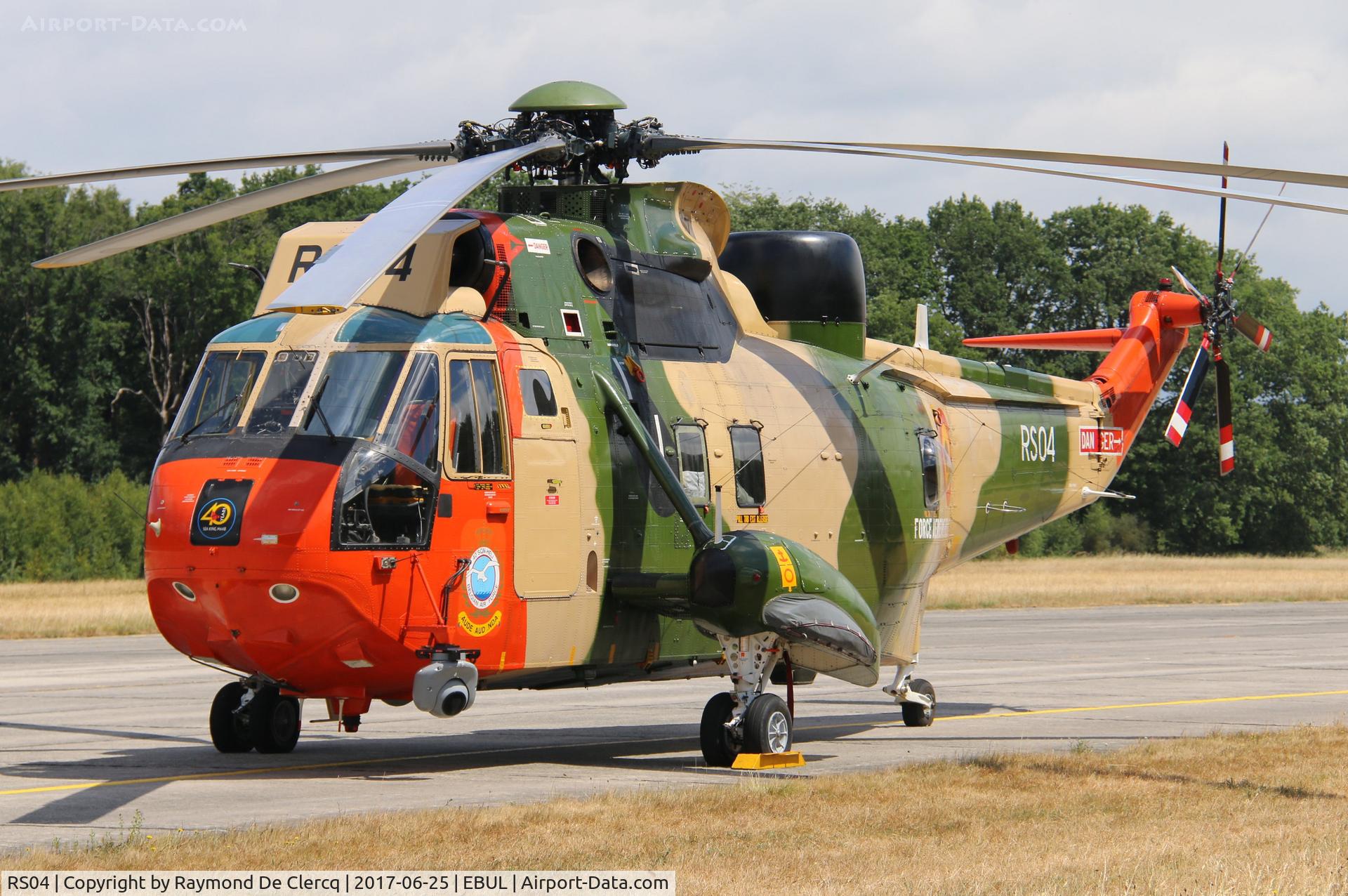 RS04, 1976 Westland Sea King Mk.48 C/N WA834, Ursel Avia 2017.