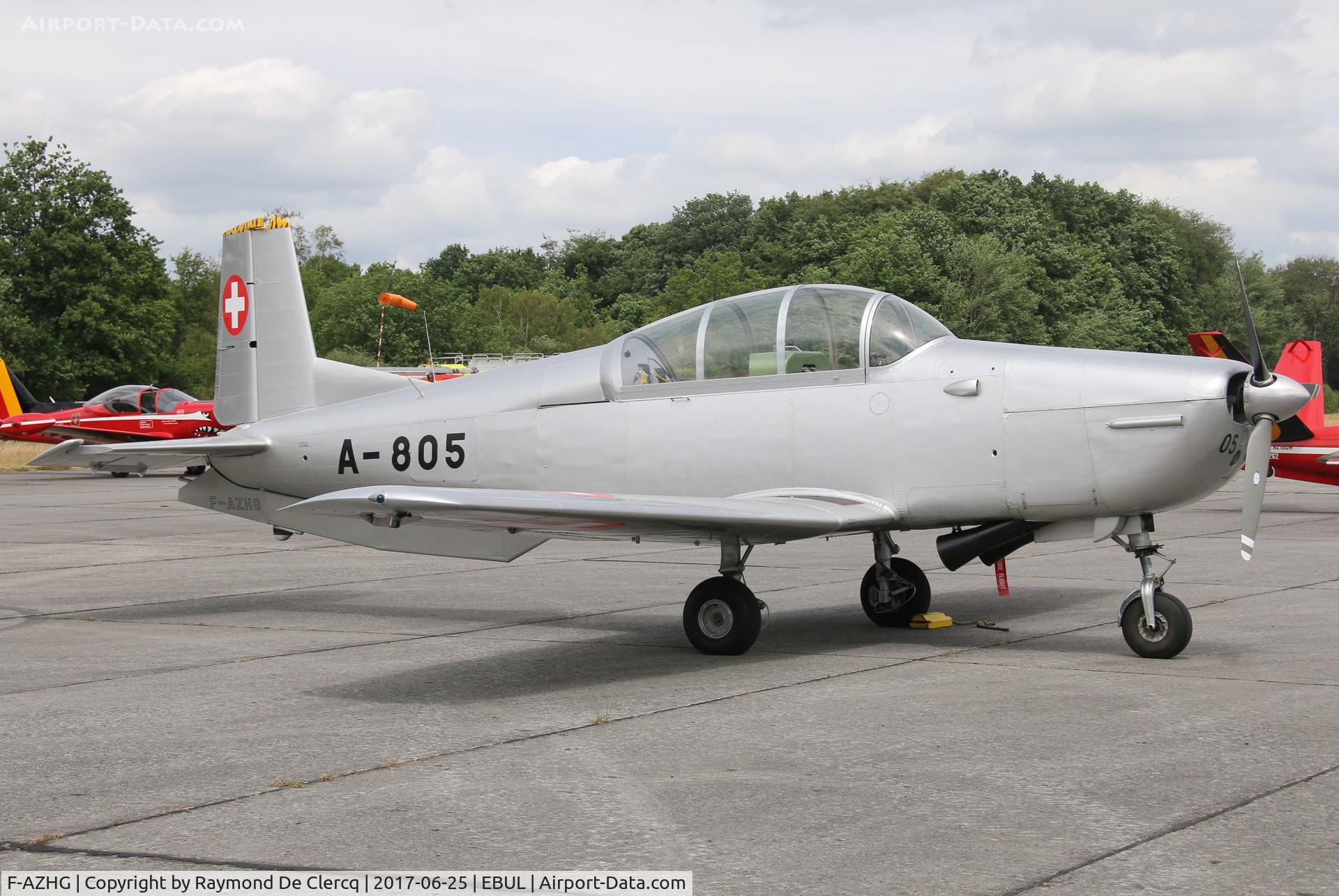 F-AZHG, 1956 Pilatus P3-03 C/N 322, Ursel Avia 2017.