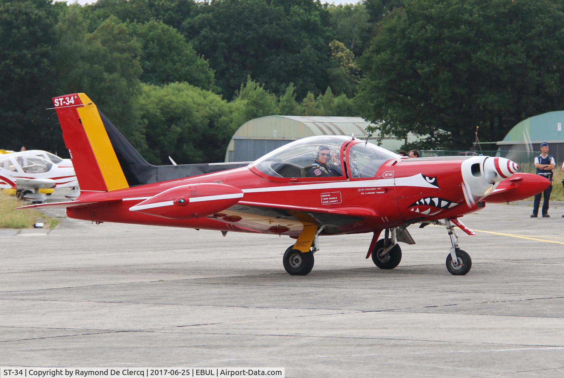 ST-34, SIAI-Marchetti SF-260MB C/N 10-34, Ursel Avia 2017.