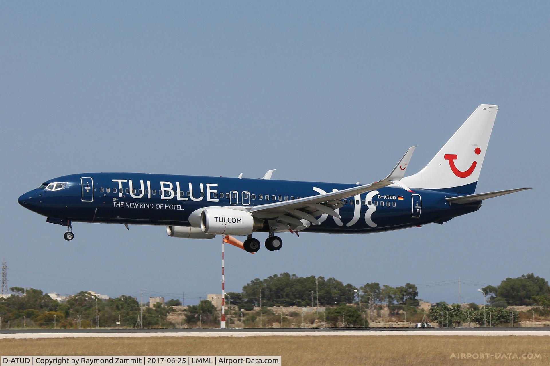 D-ATUD, 2006 Boeing 737-8K5 C/N 34685, B737-800 D-ATUD in TUI Blue special colour scheme