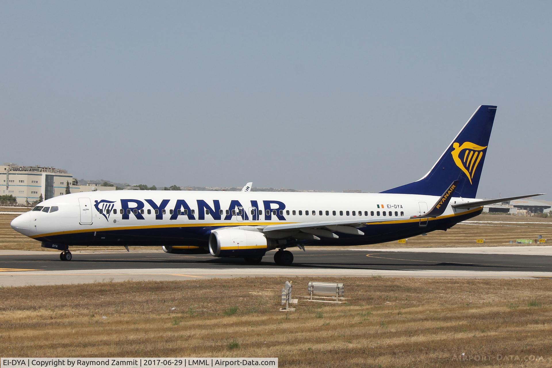 EI-DYA, 2008 Boeing 737-8AS C/N 33631, B737-800 EI-DYA Ryanair