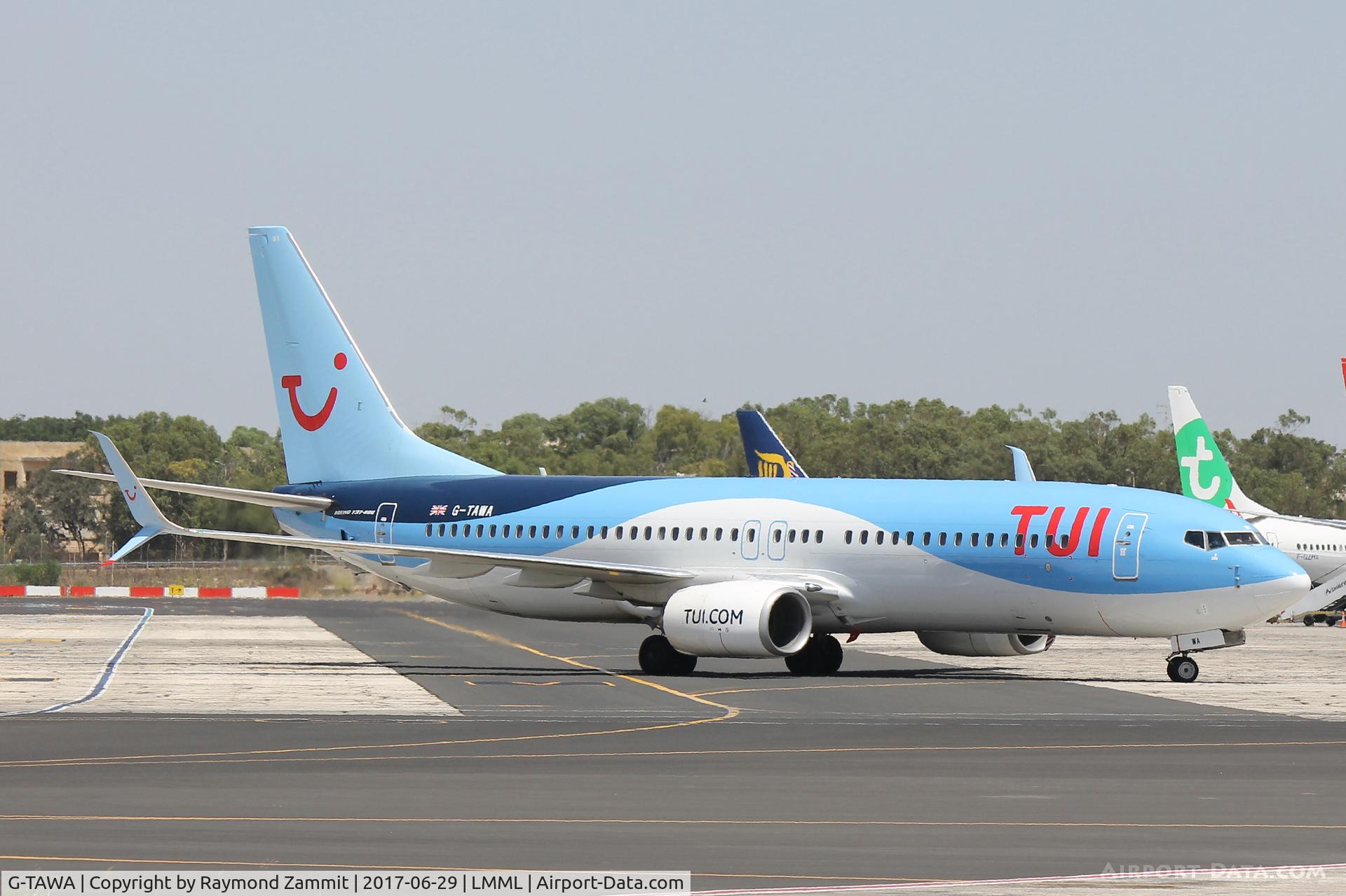 G-TAWA, 2012 Boeing 737-8K5 C/N 37264, B737-800 G-TAWA Thomson Airways
