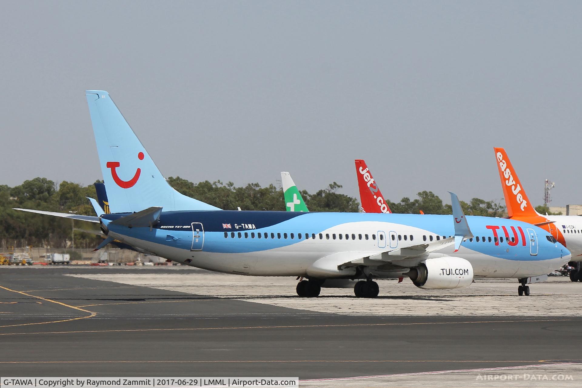 G-TAWA, 2012 Boeing 737-8K5 C/N 37264, B737-800 G-TAWA Thomson Airways