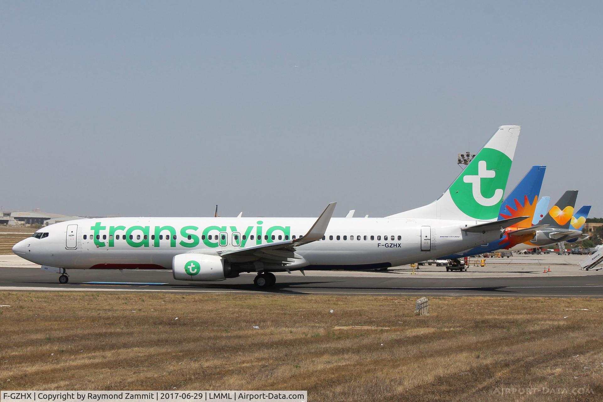 F-GZHX, 2016 Boeing 737-8K2 C/N 41343, B737-800 F-GZHX Transavia France