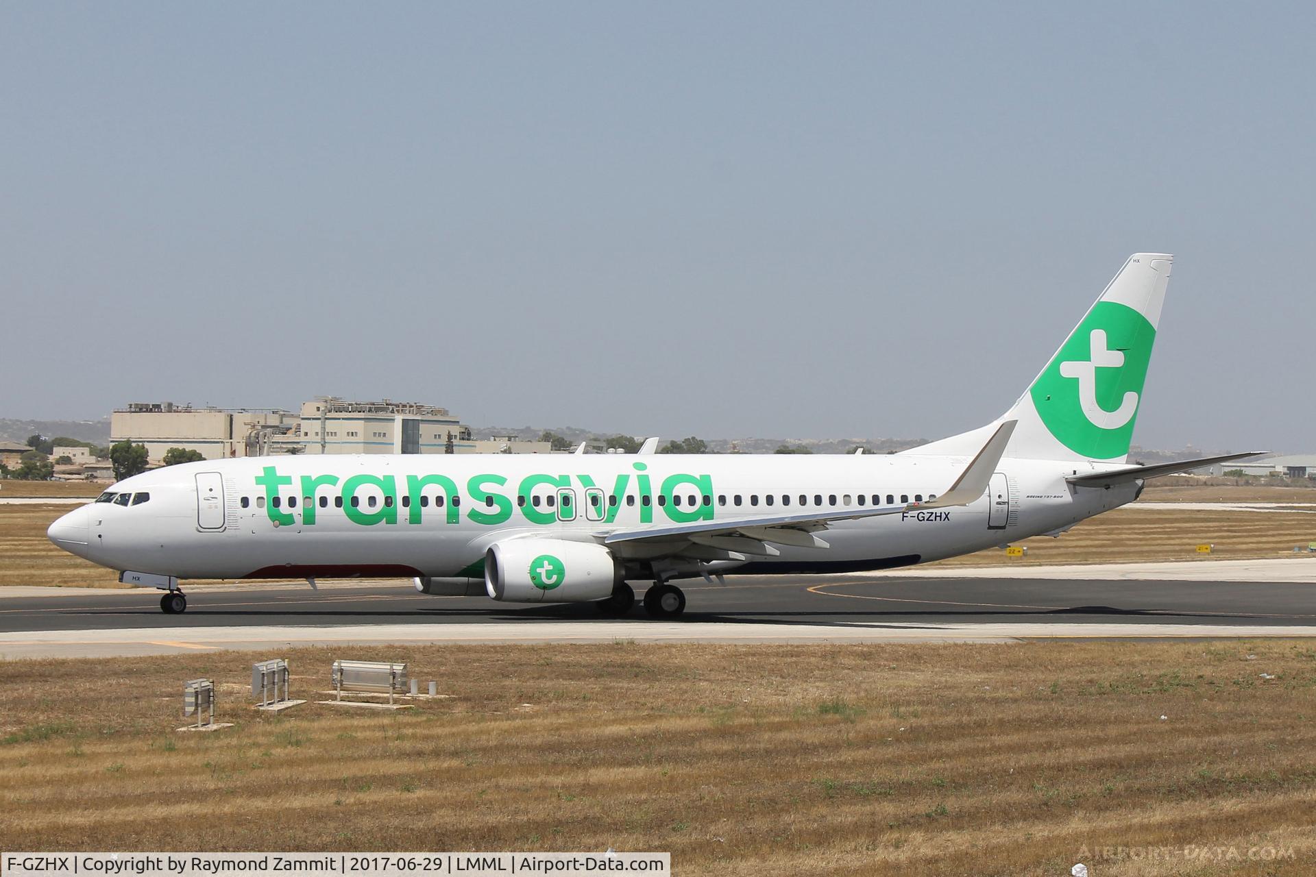 F-GZHX, 2016 Boeing 737-8K2 C/N 41343, B737-800 F-GZHX Transavia France