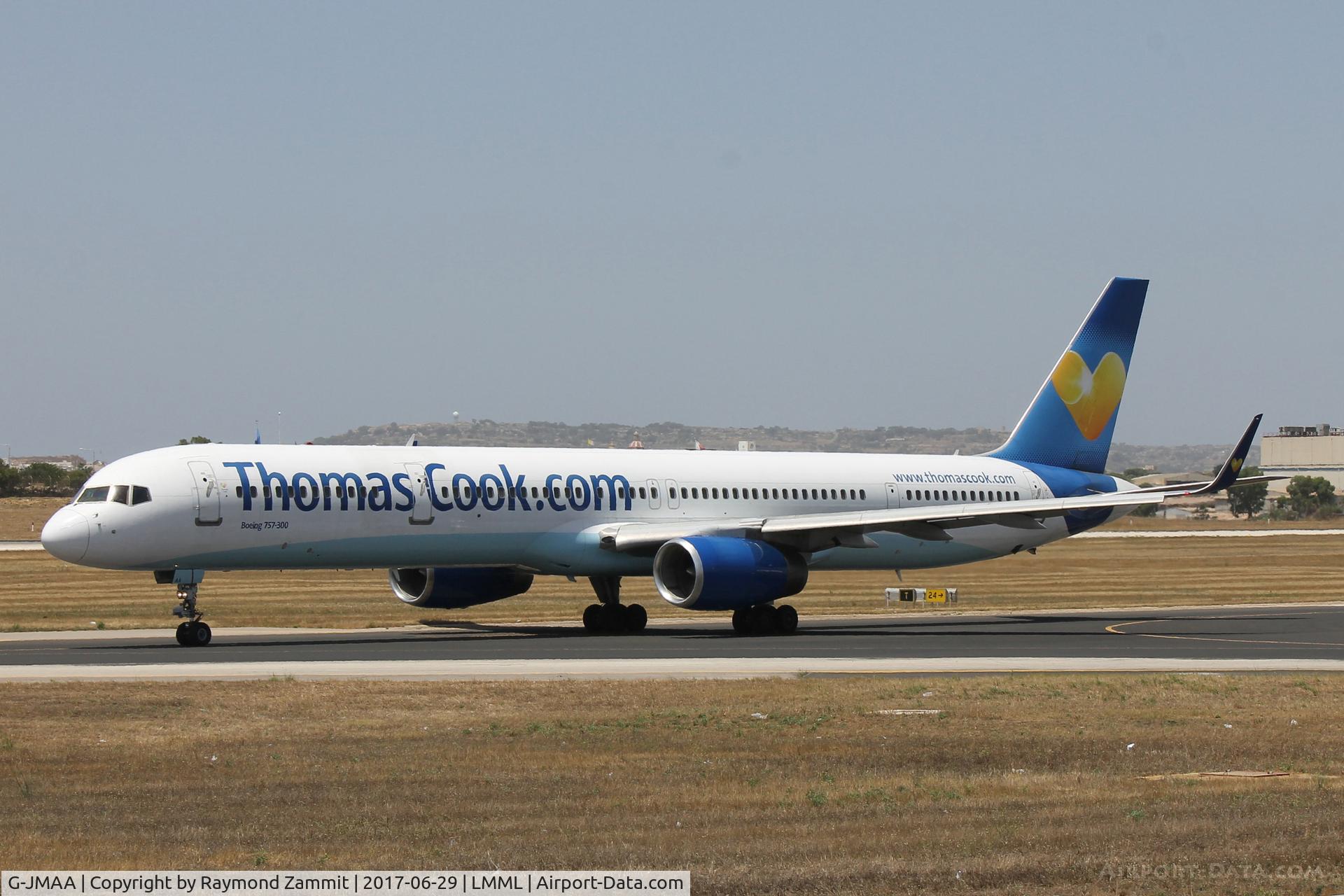 G-JMAA, 2001 Boeing 757-3CQ C/N 32241, B757 G-JMAA Thomas Cook Airlines