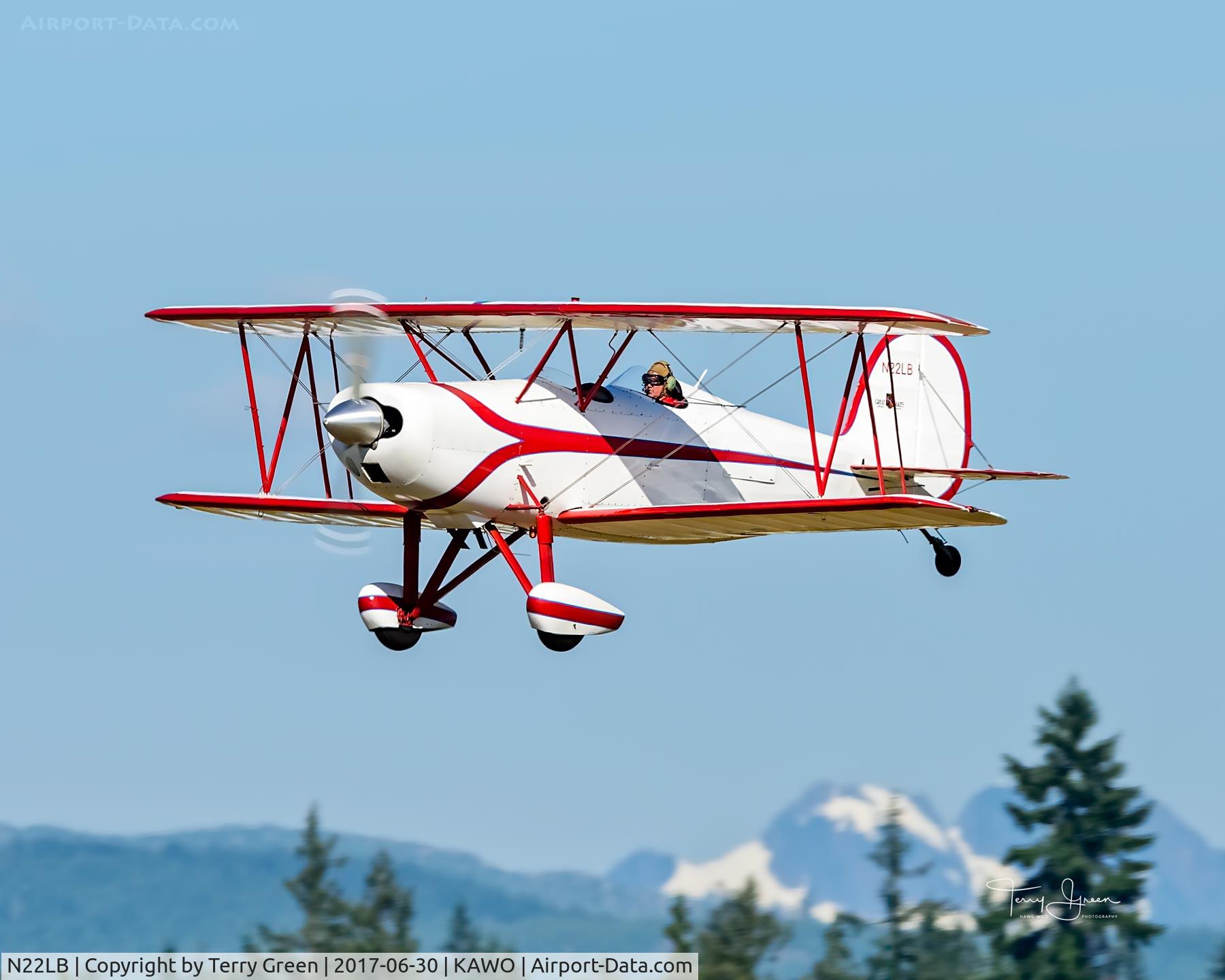 N22LB, 1976 Great Lakes 2T-1A-2 Sport Trainer C/N 0730, KAWO