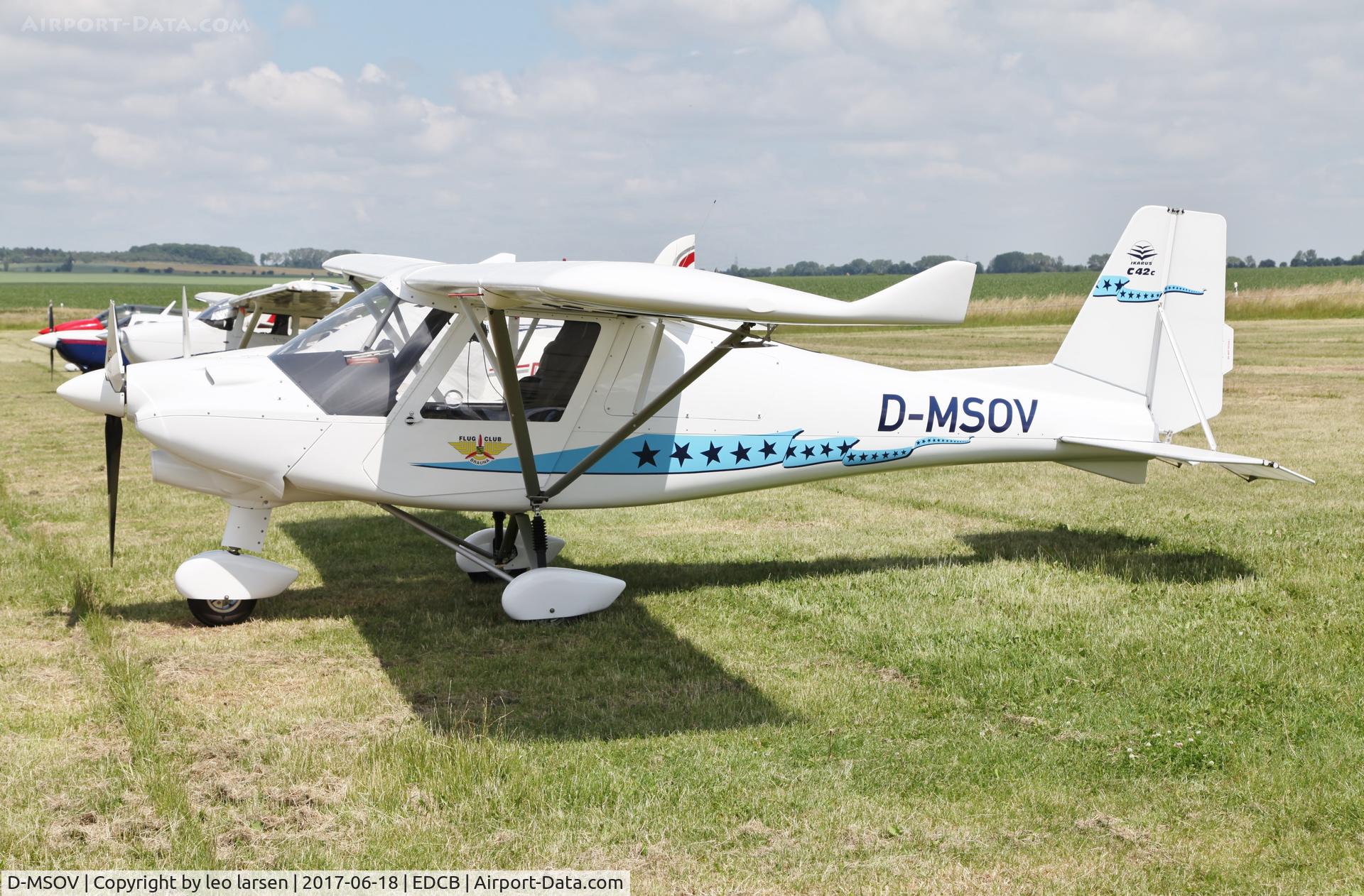 D-MSOV, 2012 Comco C-42C Ikarus C/N Not found D-MSOV, Ballenstedt 18.6.2017