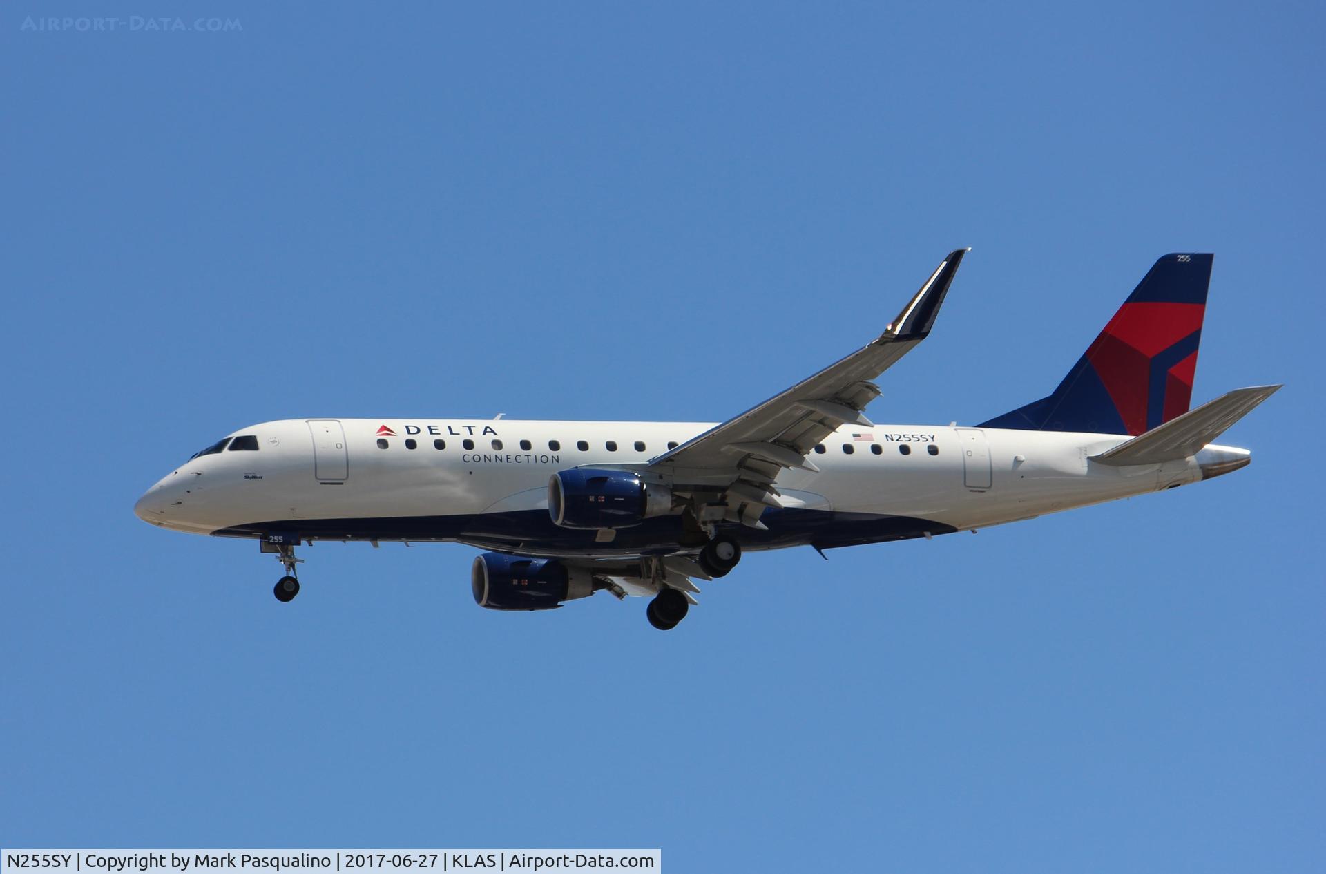 N255SY, 2016 Embraer 175LR (ERJ-170-200LR) C/N 17000622, ERJ 170-200 LR