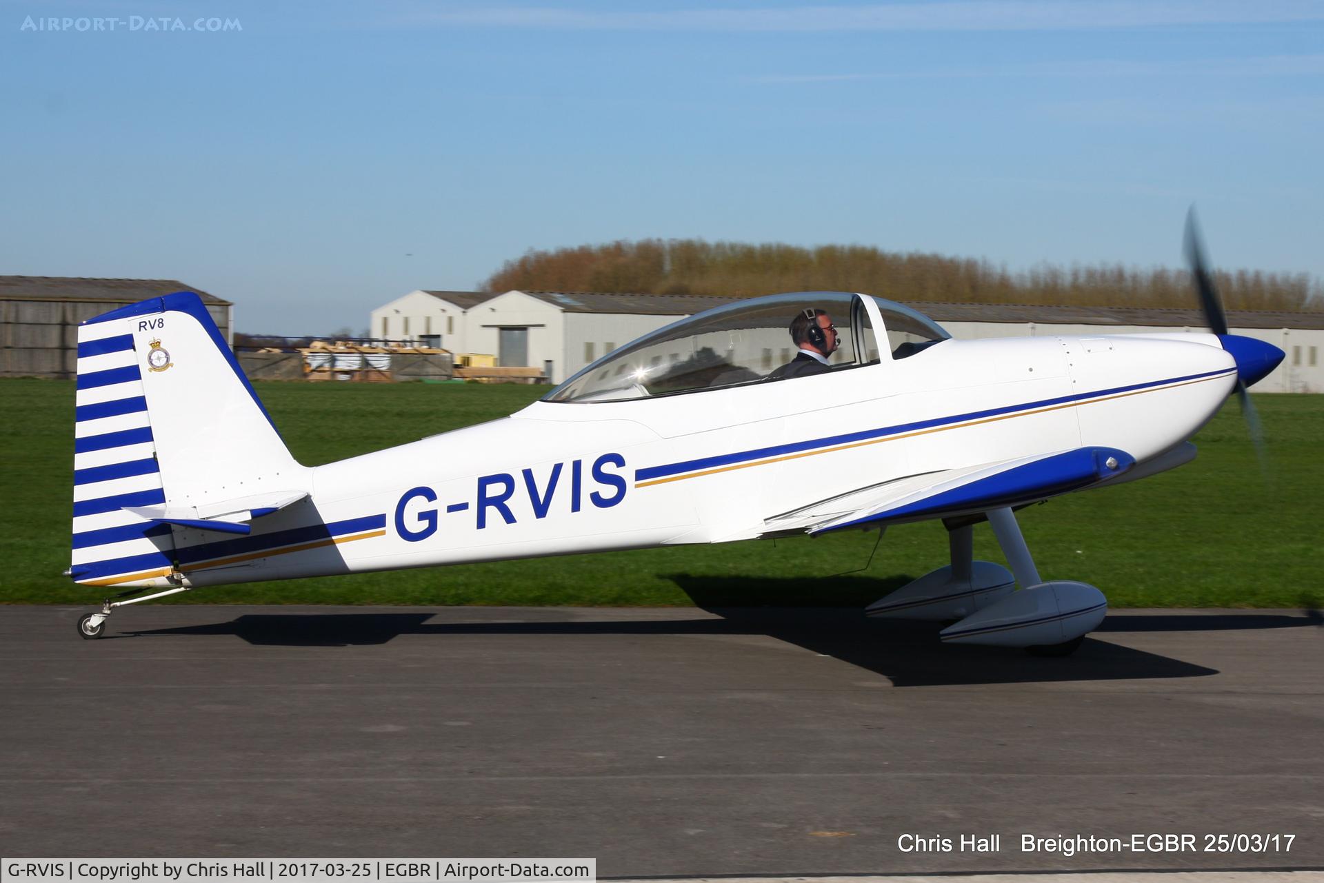 G-RVIS, 2003 Vans RV-8 C/N PFA 303-14031, at Breighton