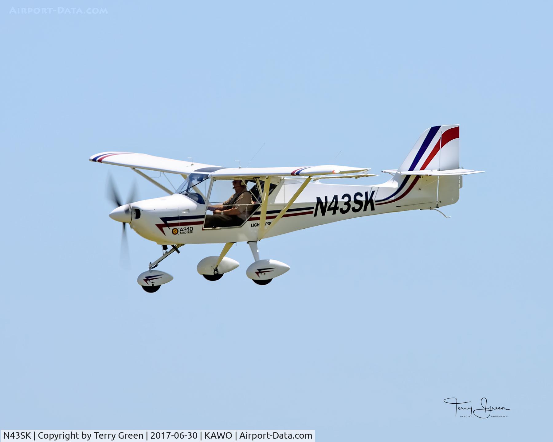 N43SK, Aeropro CZ A240 C/N 34011, KAWO